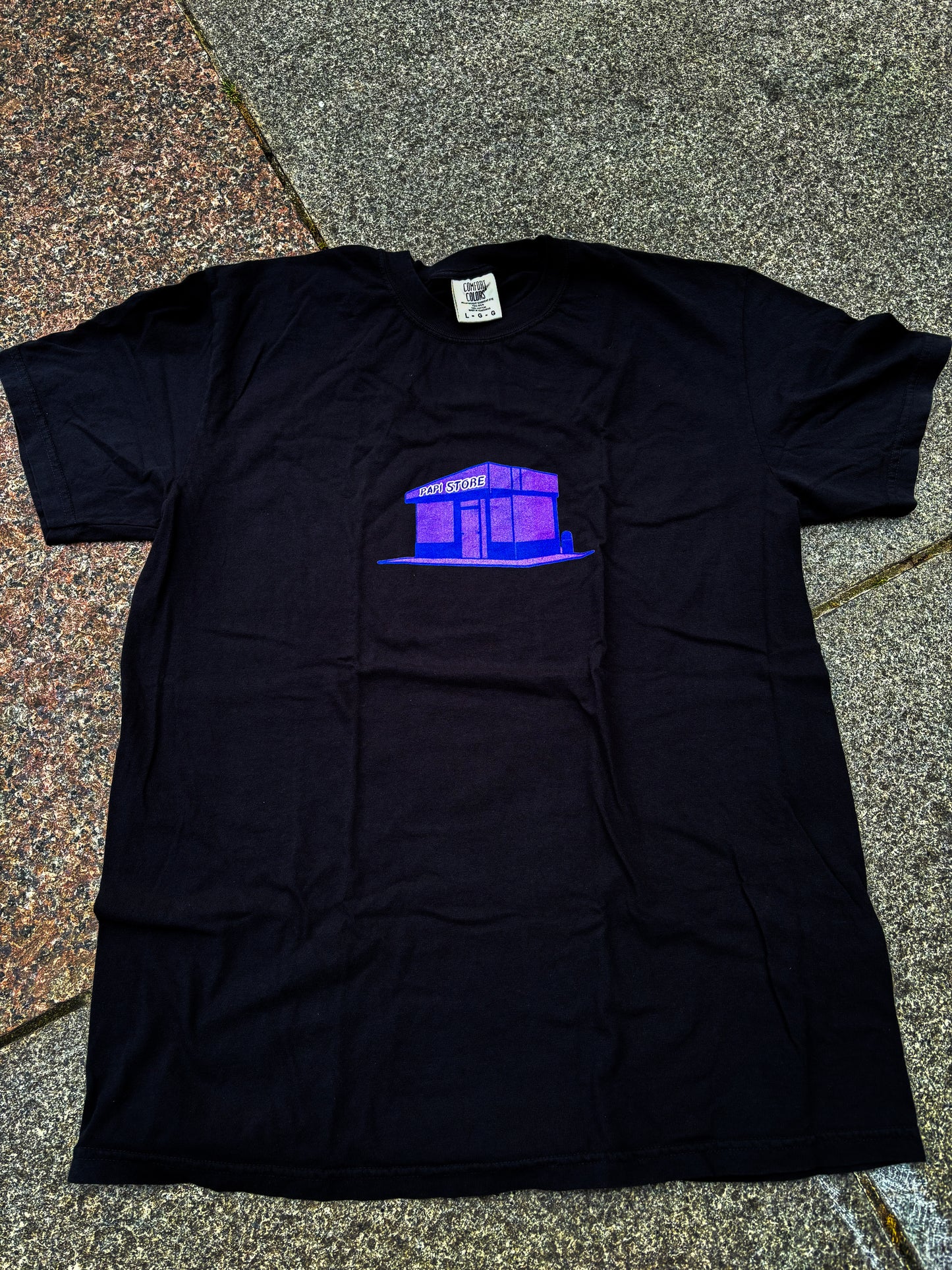 Papi Logo Tee Purple