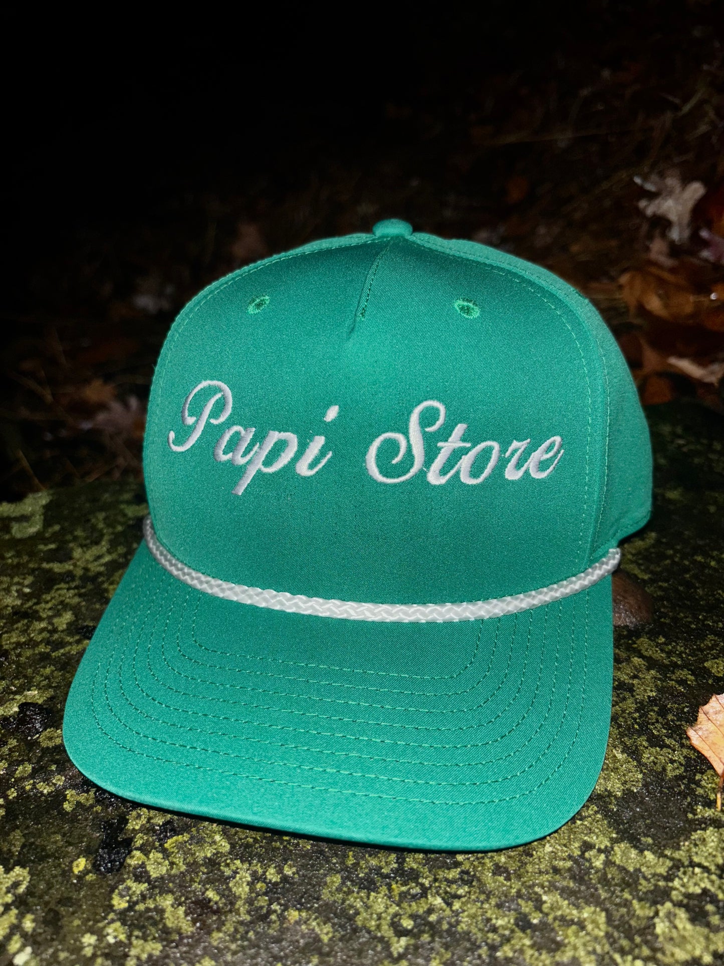 Kelly Green Rope Hat 