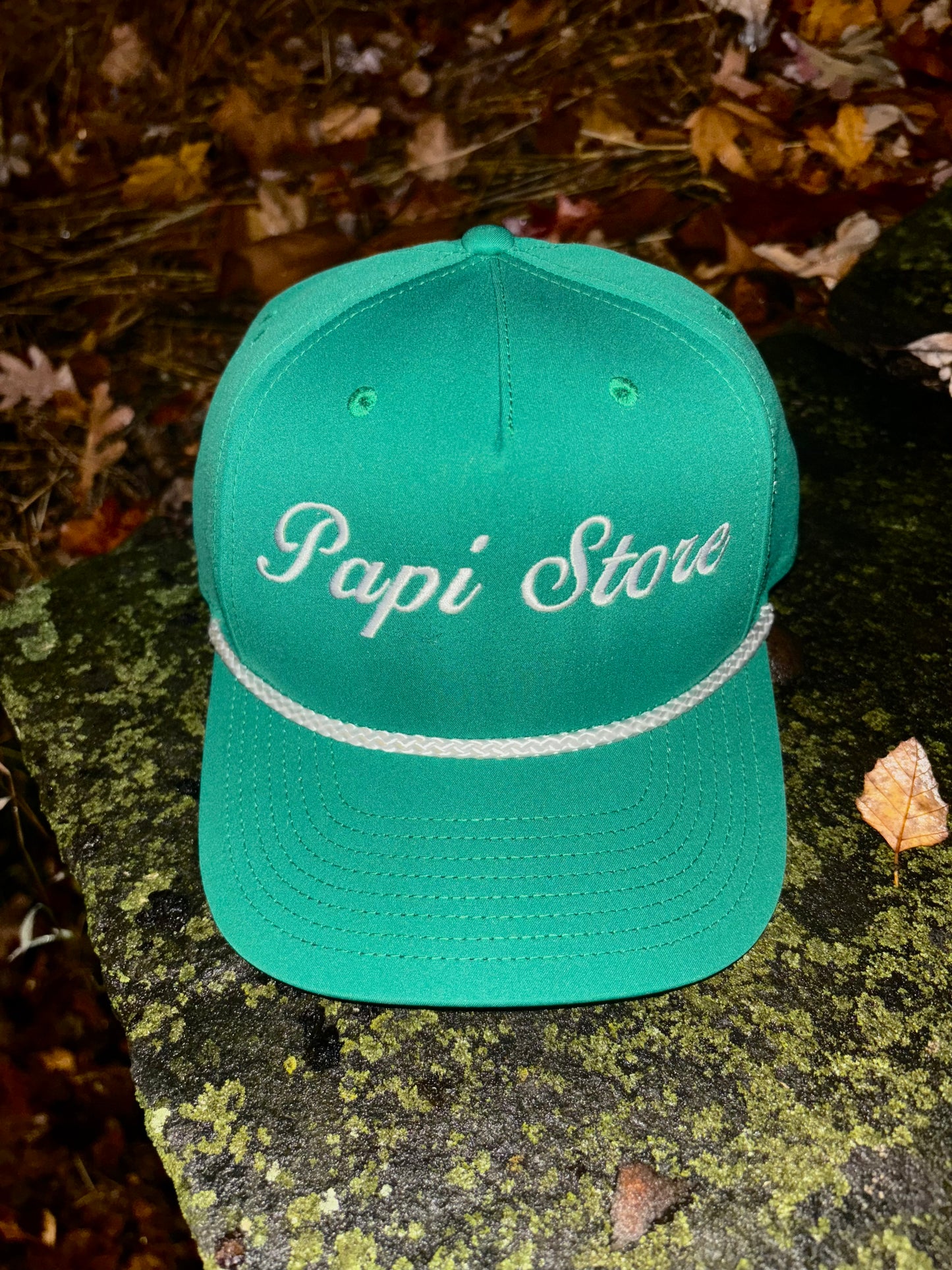 Kelly Green Rope Hat 